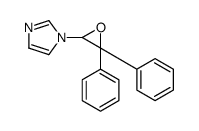 1-(3,3-diphenyloxiran-2-yl)imidazole Structure