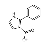 2-phenyl-pyrrole-3-carboxylic acid Structure