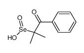 2-benzoyl-2-propaneseleninic acid结构式