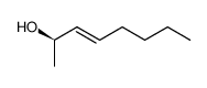 (R)-(E)-3-octen-2-ol结构式
