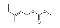 methyl 3-methylpent-2-enyl carbonate结构式