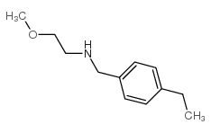 N-[(4-ethylphenyl)methyl]-2-methoxyethanamine结构式