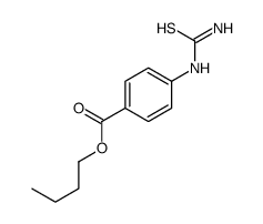 butyl 4-(carbamothioylamino)benzoate Structure