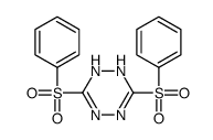 3,6-bis(benzenesulfonyl)-1,4-dihydro-1,2,4,5-tetrazine Structure