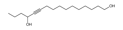 11-hexadecyne-1,13-diol结构式
