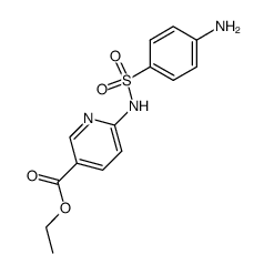 6-sulfanilylamino-nicotinic acid ethyl ester Structure