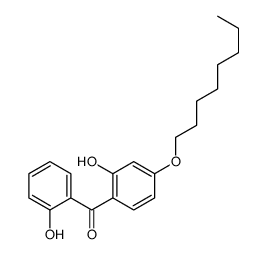 2,2'-dihydroxy-4-octyloxybenzophenone Structure