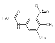 5-ACETYLAMINO-3-NITRO 1,2-XYLIN structure