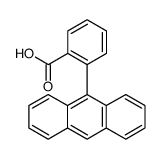 Benzoic acid, 2-(9-anthracenyl) Structure