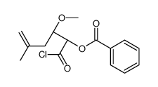 [(2S,3S)-1-chloro-3-methoxy-5-methyl-1-oxohex-5-en-2-yl] benzoate Structure