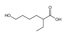 6-(((benzyloxy)methylene)oxy)-2-ethylhexanoic acid Structure