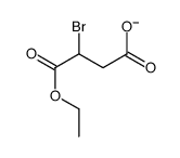 3-bromo-4-ethoxy-4-oxobutanoate Structure