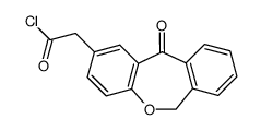 2-(6,11-dihydro-11-oxodibenz[b,e]oxepin-2-yl)acetyl chloride Structure