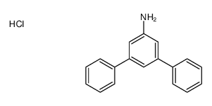 3,5-diphenylaniline,hydrochloride Structure