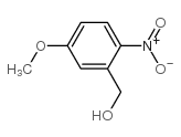 (5-甲氧基-2-硝基苯基)甲醇结构式