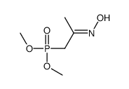 N-(1-dimethoxyphosphorylpropan-2-ylidene)hydroxylamine Structure