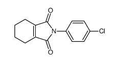 2-(4-chlorophenyl)-4,5,6,7-tetrahydroisoindole-1,3-dione结构式