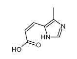 3-(5-Methyl-1H-imidazol-4-yl)-2-propenoic acid结构式