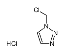 1-(chloromethyl)-1,2,3-triazole hydrochloride Structure