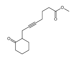 methyl 7-(2-oxocyclohexyl)hept-5-ynoate Structure
