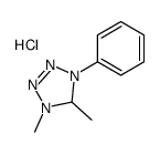 1,5-dimethyl-4-phenyl-1,5-dihydrotetrazol-1-ium,chloride结构式