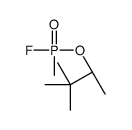 (2S)-3,3-Dimethyl-2-butanyl methylphosphonofluoridate结构式