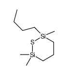 2-butyl-2,6,6-trimethyl-1,2,6-thiadisilinane结构式