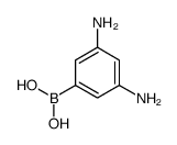 3,5-Diaminophenyl boronic acid structure