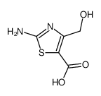 2-amino-4-hydroxymethyl-thiazole-5-carboxylic acid Structure