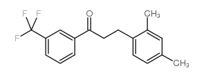 3-(2,4-DIMETHYLPHENYL)-3'-TRIFLUOROMETHYLPROPIOPHENONE structure