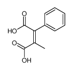 2-methyl-3-phenylbut-2-enedioic acid结构式