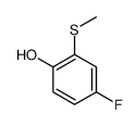 4-fluoro-2-methylsulfanylphenol picture