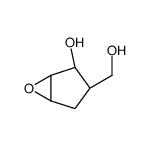 (1R,2R,3S,5S)-3-(hydroxymethyl)-6-oxabicyclo[3.1.0]hexan-2-ol Structure