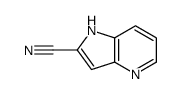 1H-吡咯并[3,2-b]吡啶-2-甲腈结构式
