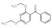 (2,4-diethoxypyrimidin-5-yl)-phenyl-methanone结构式