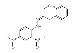 2,4-dinitro-N-(1-phenylbutan-2-ylideneamino)aniline picture
