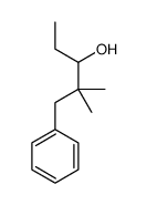 2,2-dimethyl-1-phenylpentan-3-ol结构式