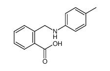2-((p-tolylamino)methyl)benzoic acid结构式
