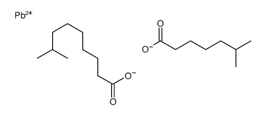 (isodecanoato-O)(isooctanoato-O)lead Structure