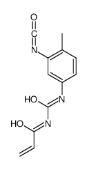 N-[(3-isocyanato-4-methylphenyl)carbamoyl]prop-2-enamide结构式