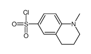 1-METHYL-1,2,3,4-TETRAHYDROQUINOLINE-6-SULFONYL CHLORIDE结构式