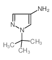 4-氨基-1-叔丁基吡唑结构式