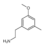 2-(3-Methoxy-5-methyl-phenyl)-ethylamine结构式
