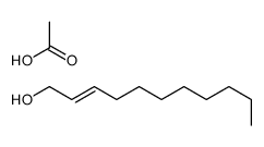 acetic acid,undec-2-en-1-ol Structure