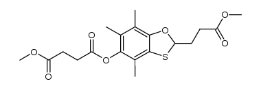 2-[(2-methoxycarbonyl)ethyl]-1,3-benzoxathiole Structure
