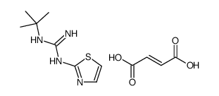 GUANIDINE, 1-tert-BUTYL-3-(2-THIAZOLYL)-, MALEATE Structure