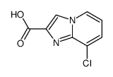 8-氯咪唑并[1,2-a]吡啶-2-羧酸结构式