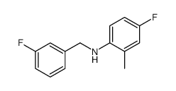 4-Fluoro-N-(3-fluorobenzyl)-2-methylaniline图片