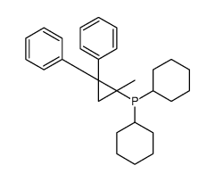 Dicyclohexyl(2,2-diphenyl-1-methylcyclopropyl)phosphine Cy-cBRIDP Structure
