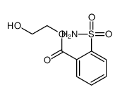 2-hydroxyethyl 2-sulfamoylbenzoate Structure